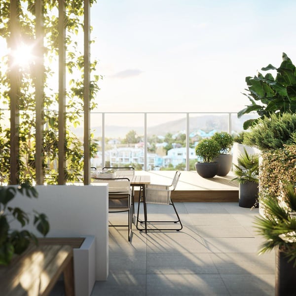 bedroom of residential development